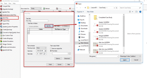 task manager solidworks